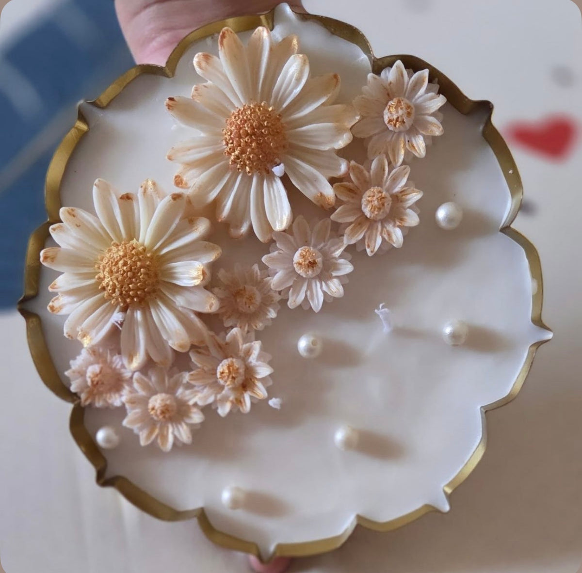 Ivory Daisy Elegance