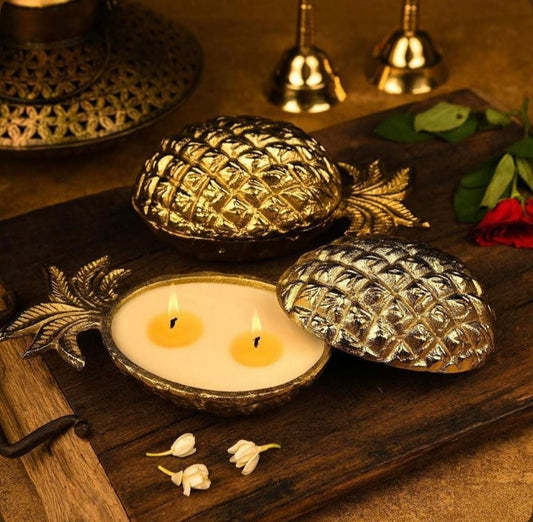 Royal Pineapple Luxe Candle