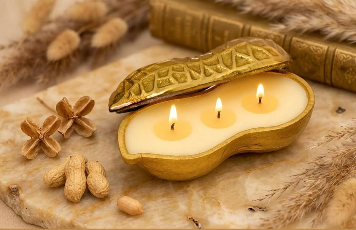 Royal Gold Treasure Candle